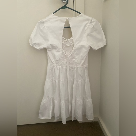 White summer dress XS - Picture 2 of 3